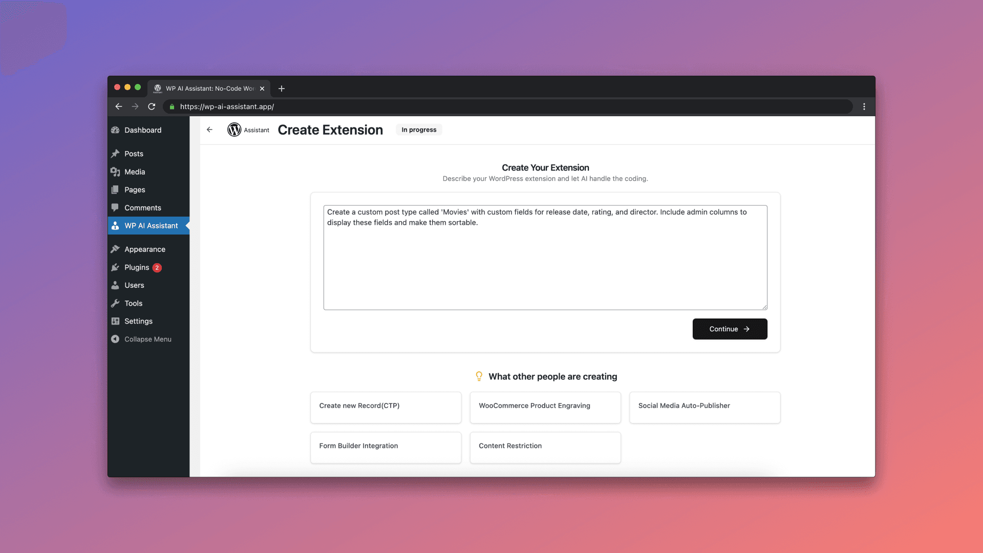 How to Use the WP AI Assistant in 6 Simple Steps (Safe, Testable Extensions)